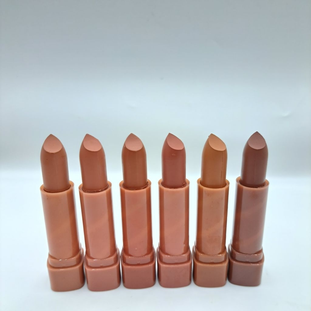 LIPSTIK 6 WARNA NUDE MATTE LIPSTICK AVOCADO/ORANGE