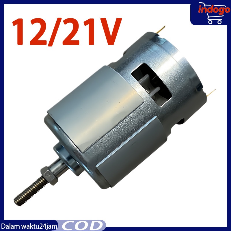Dinamo DC Motor RS-755 755 12V 21V Mesin Potong Rumput Lawn Mower