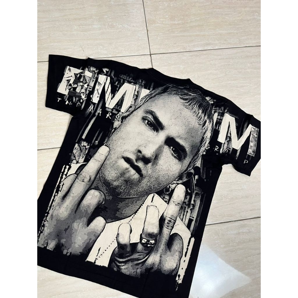KAOS BAND BOOTLEG FANMADE BARU THE ROXX THE MAXX DISCHARGE ALL OVER PRINT AOP  EMINEM