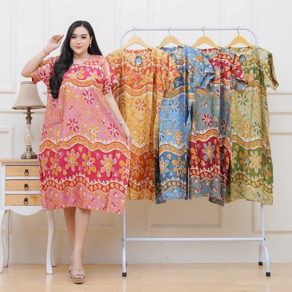 Daster Payung Motif Batik Warna Random