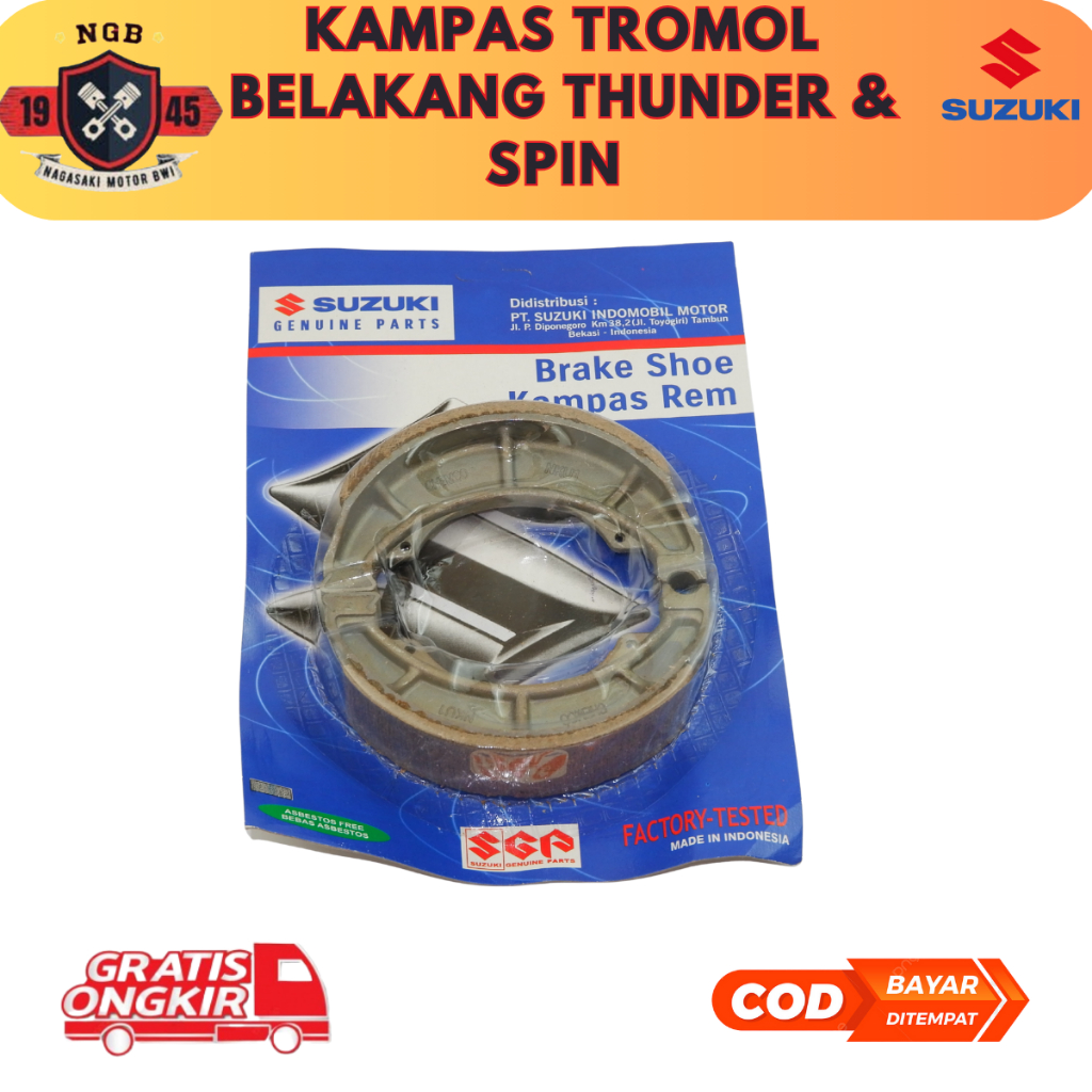 KAMPAS TROMOL BELAKANG THUNDER-KAMPAS TROMOL SPIN-SKYWAVE