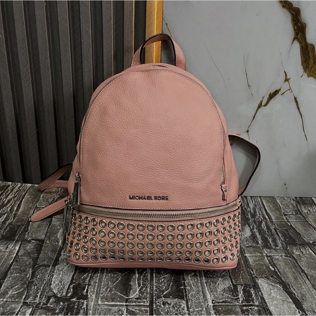 MK Rhea Zip Medium Backpack
