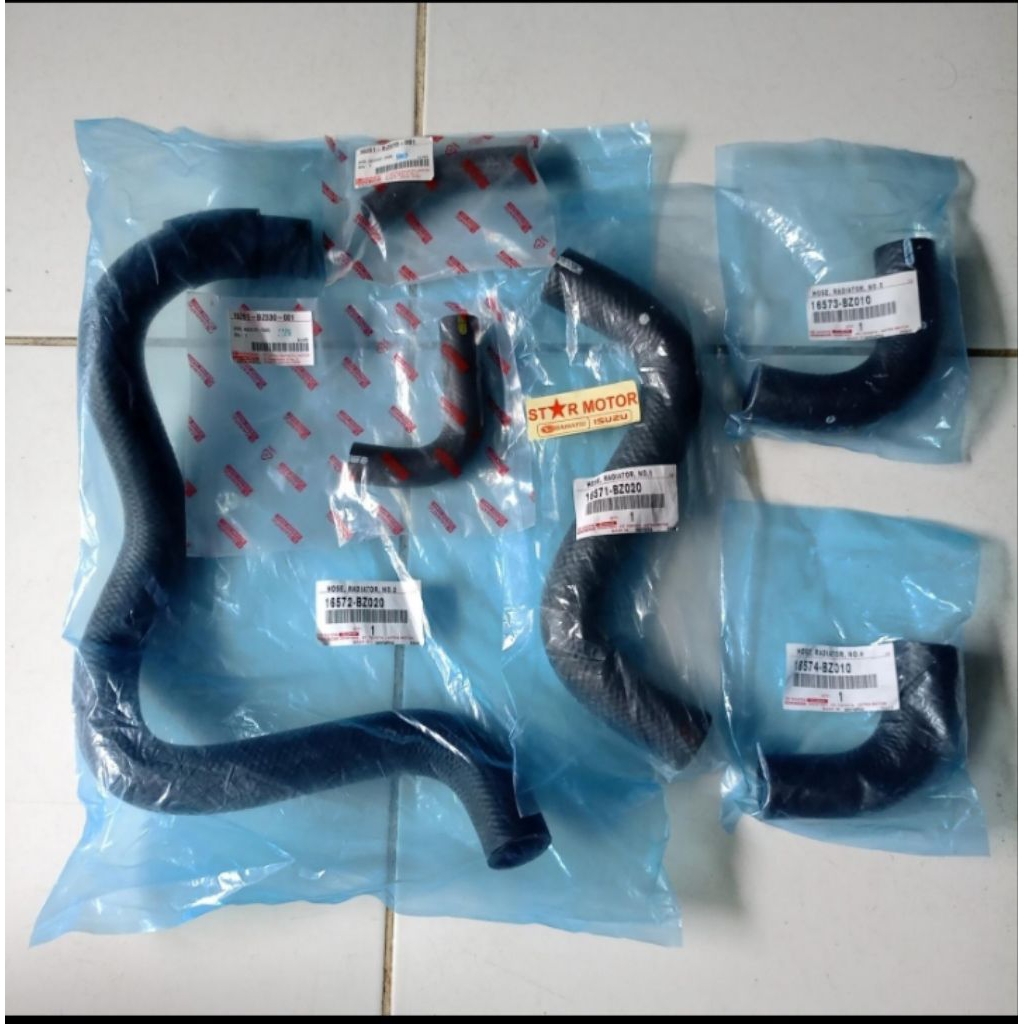 Selang radiator avanza 1300,selang radiator xenia 1,3, selang radiator set dan selang bypass origina