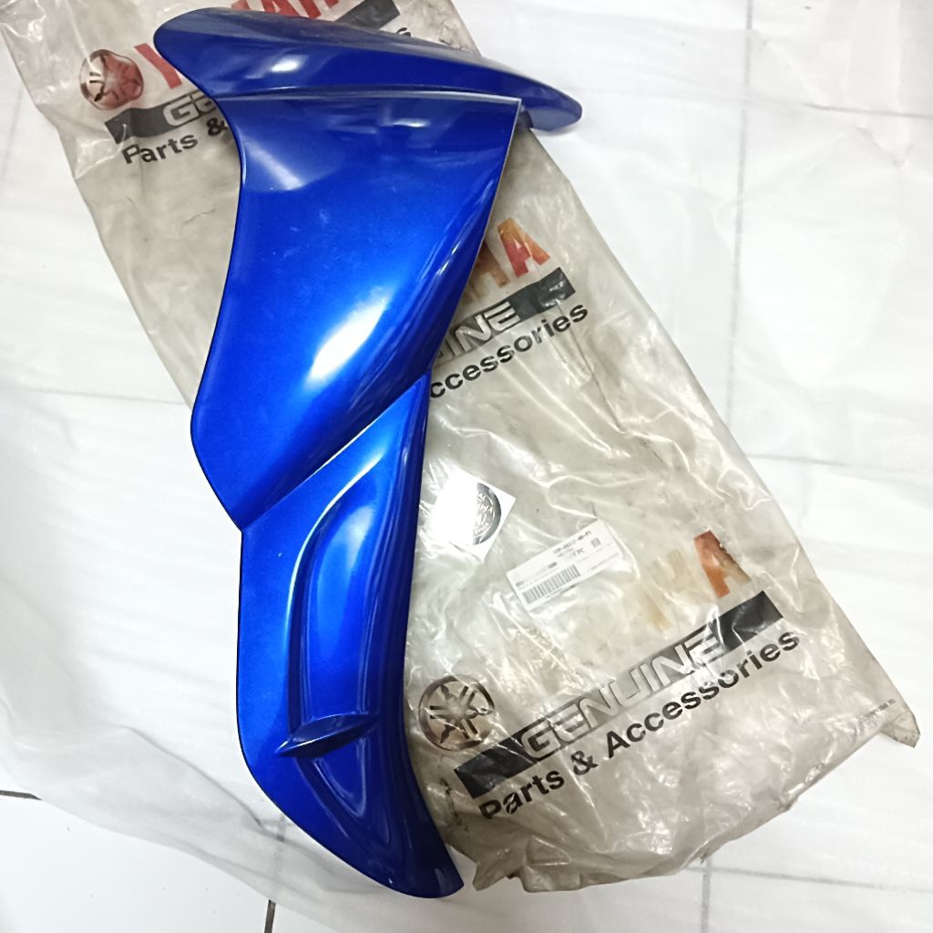 Cover Sayap Luar Kanan Yamaha Jupiter Z Biru Asli Original Ygp 5TP-F8312-00-P1