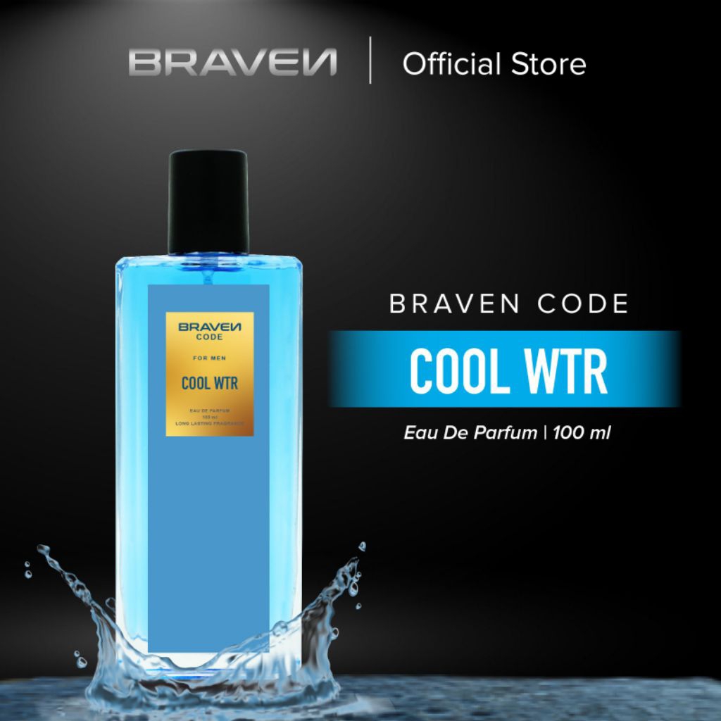 [BRAVEN] EAU DE PARFUM/ CODE/ PARFUM BRAVEN/ BIRU