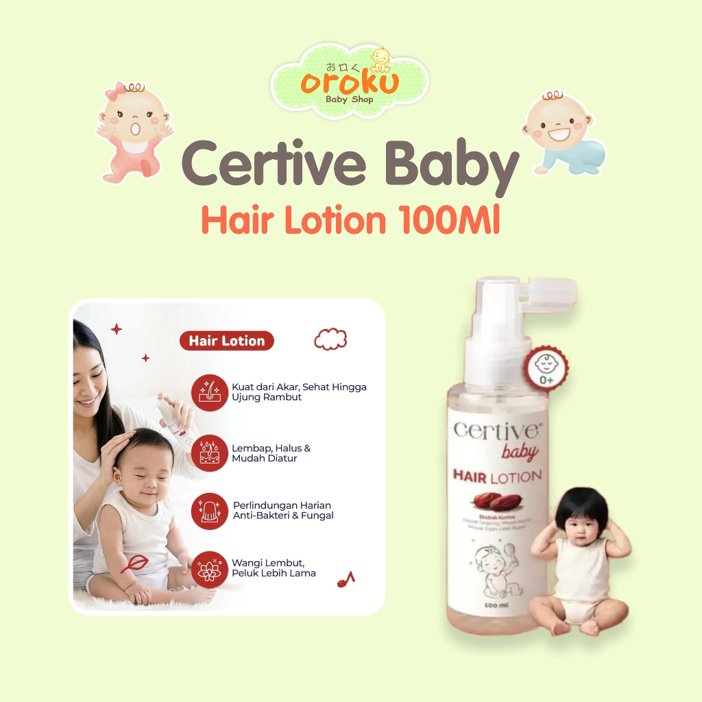 CERTIVE BABY HAIR LOTION 100ML / HAIR LOTION