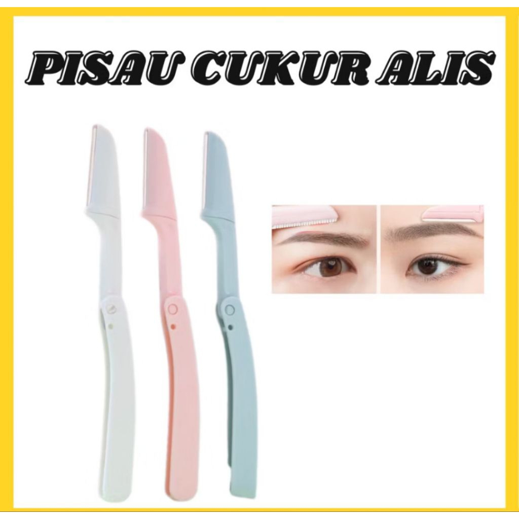 Pisau Cukur Alis Lipat