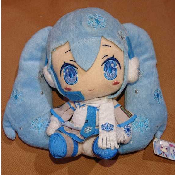 Stuffed Toys Doll Hatsune Miku Blue Vocaloid
