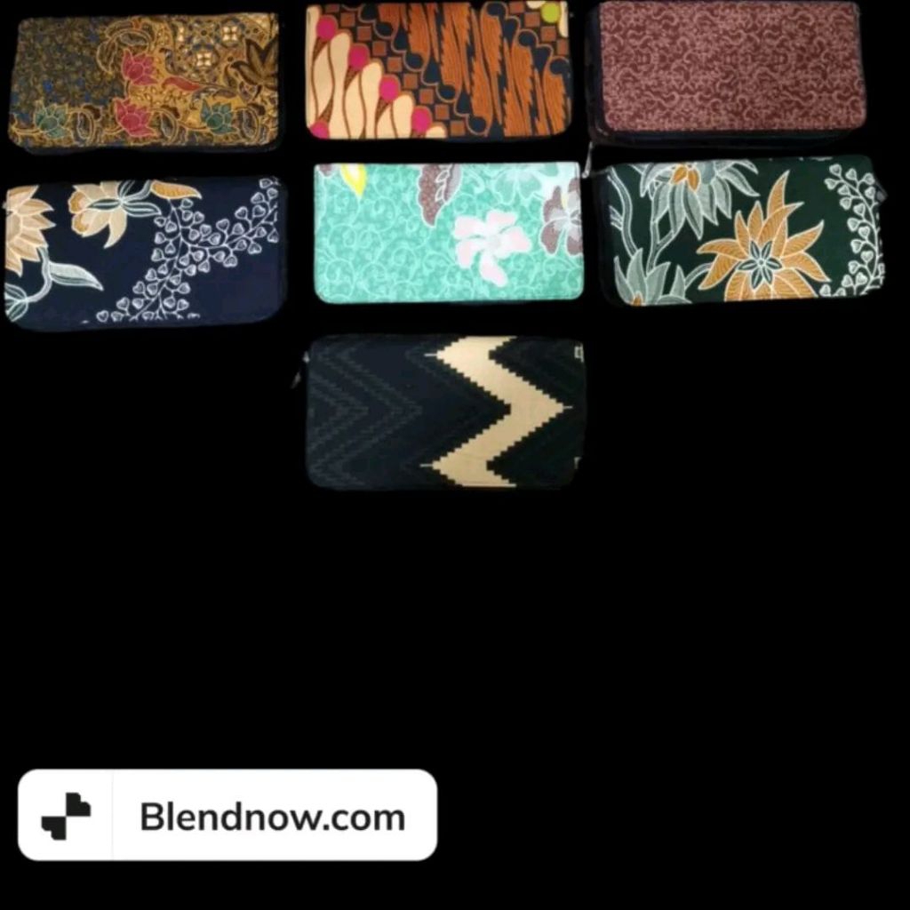 Dompet batik wanita model Rit - dompet wanita - dompet batik