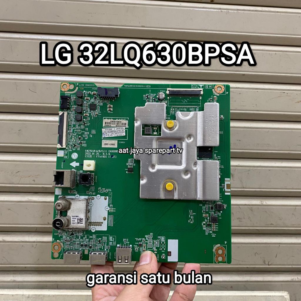 MAINBOARD TV LED SMART ANDROID LG 32LQ630BPSA MB - MOBO - MODUL - MOTHERBOARD MESIN TV LED