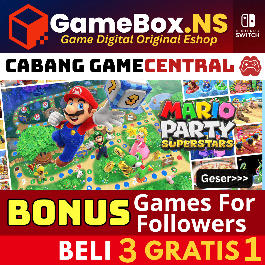 Mario Party Superstars Nintendo Switch