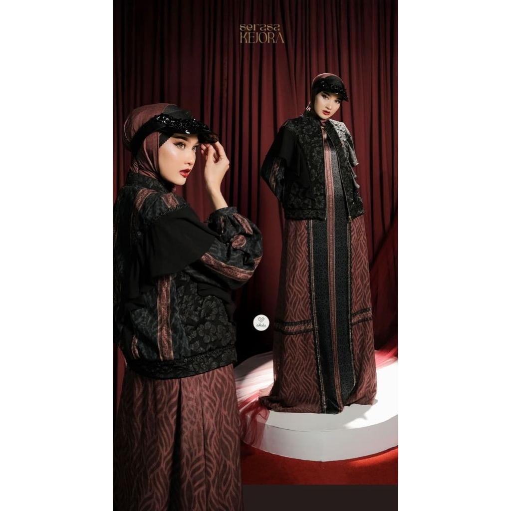 SHKATA/Raissa set scarft by Shkata/Set scarft/Set premium/Set terbaru