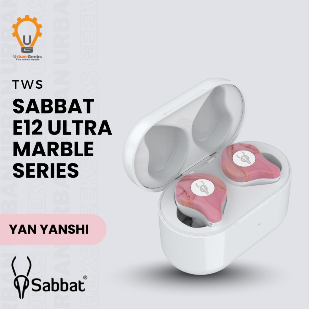 Sabbat E12 Ultra Yan Yanshi Marble Stone TWS Headset 5.0 Qualcomm Aptx
