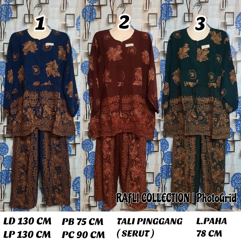 SETELAN CPLP JUMBO KENCANA UNGU LABEL HITAM