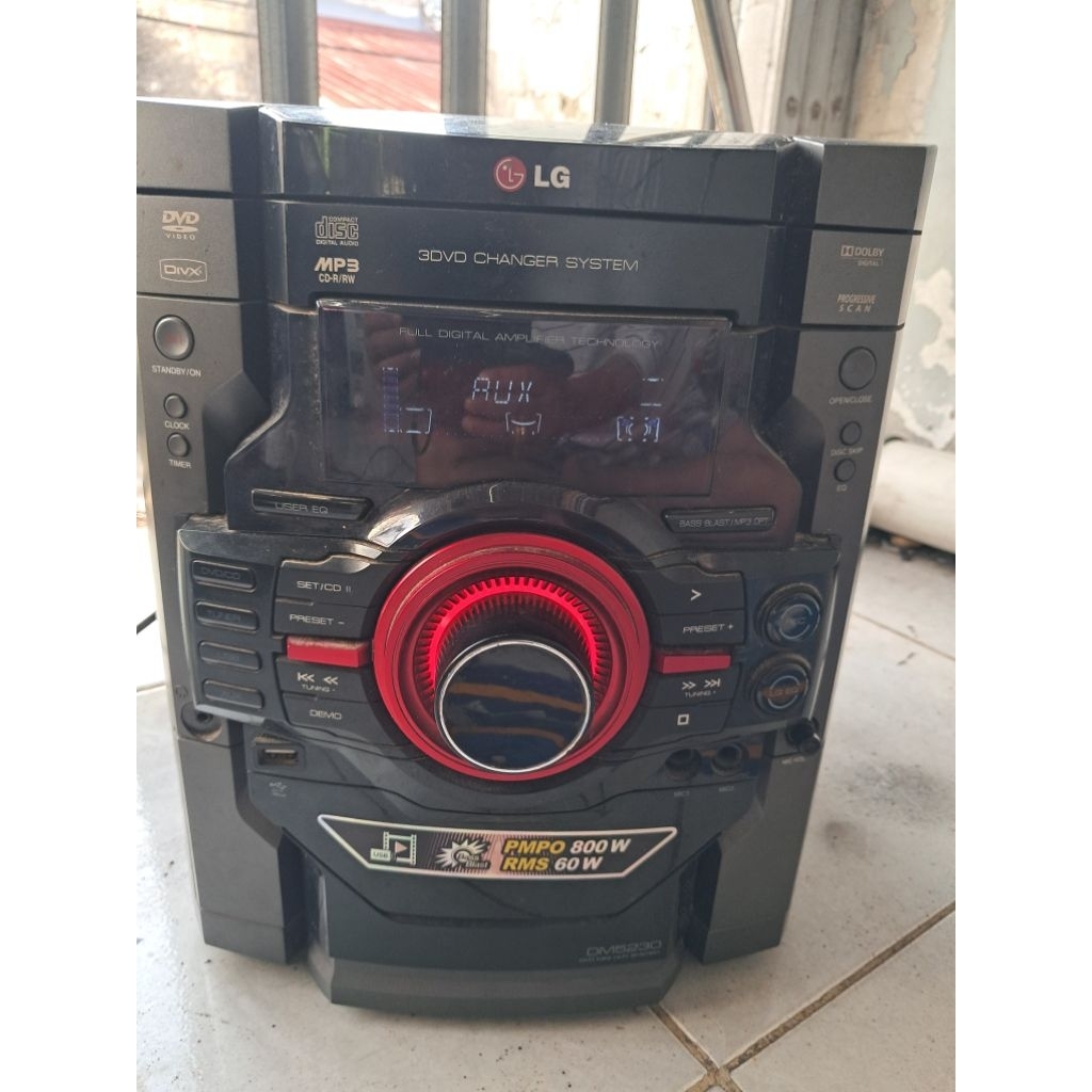 Head Unit Compo LG DM5230, tidak keluar suara