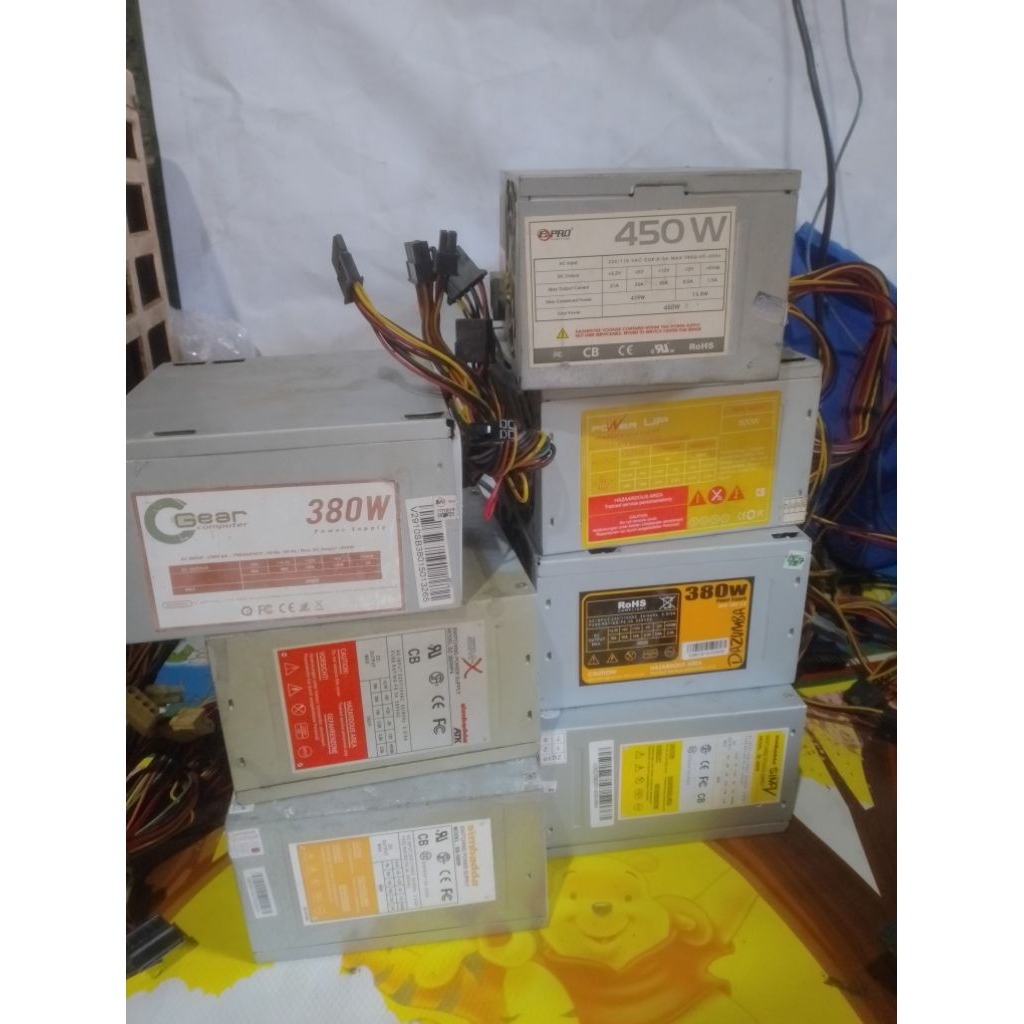 POWER SUPPLY PC BEKAS / PSU KOMPUTER