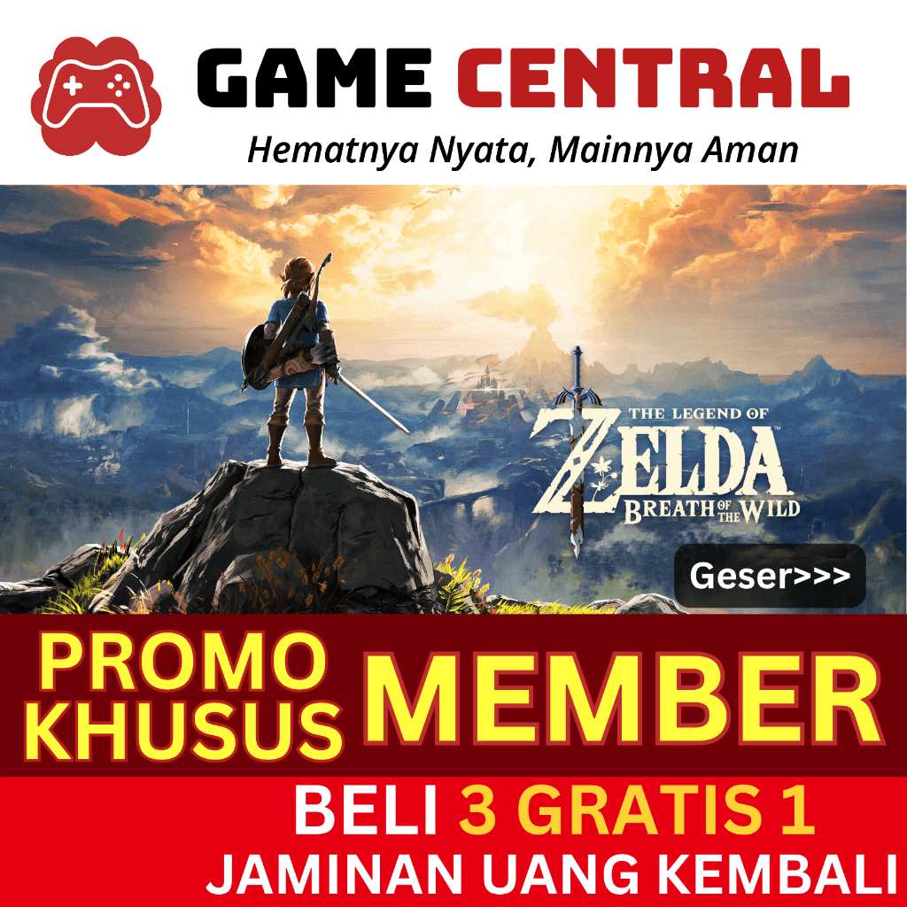 The Legend of Zelda : Breath of The Wild | BOTW Nintendo Switch Digital