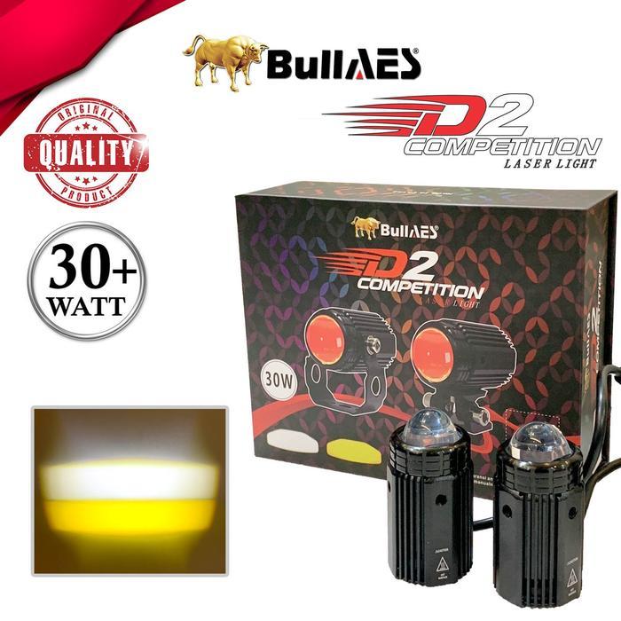 Lampu Tembak D2 Laser Competition 30 Watt BULLAES