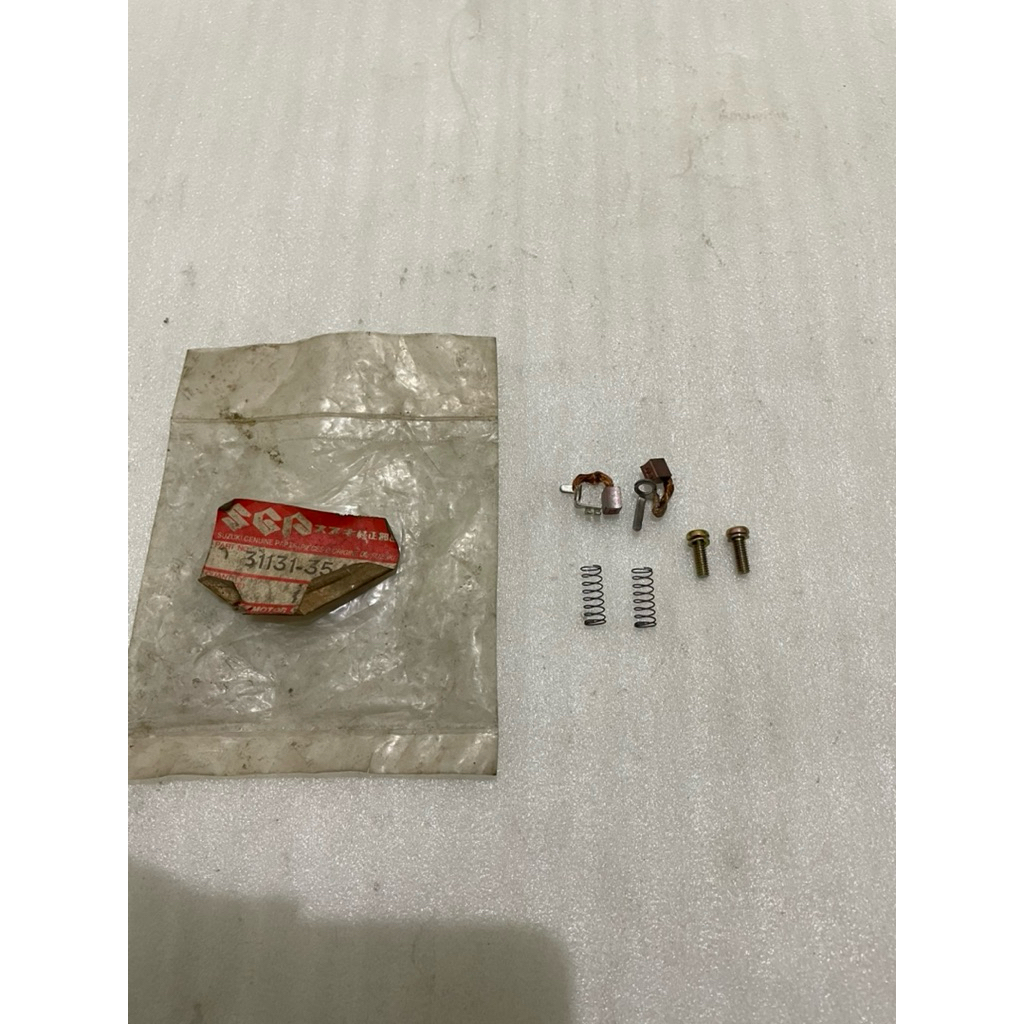 Brush Arang Dinamo stater Suzuki RC80 RC100 Crystal Tornado Bravo Sprinter Shogun 110 Kebo Original 