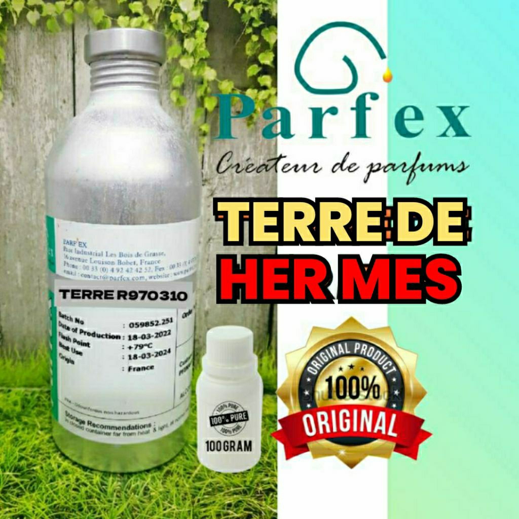 100ml Bibit Parfum Murni Terre De Her Mes Original Parfex