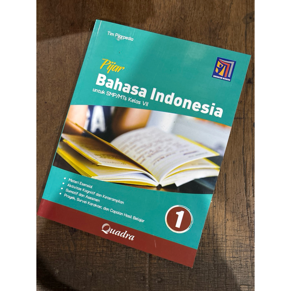 pijar bahasa indonesia SMP kelas 7 - quadra