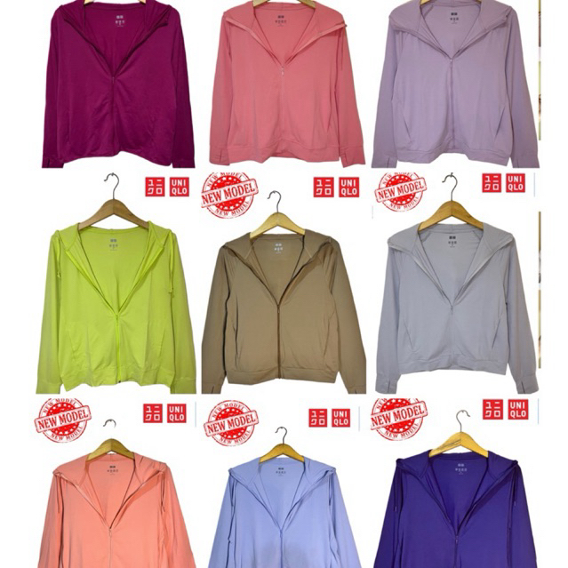 Airism Uniqlo Original UV Protec Jaket Running Brand