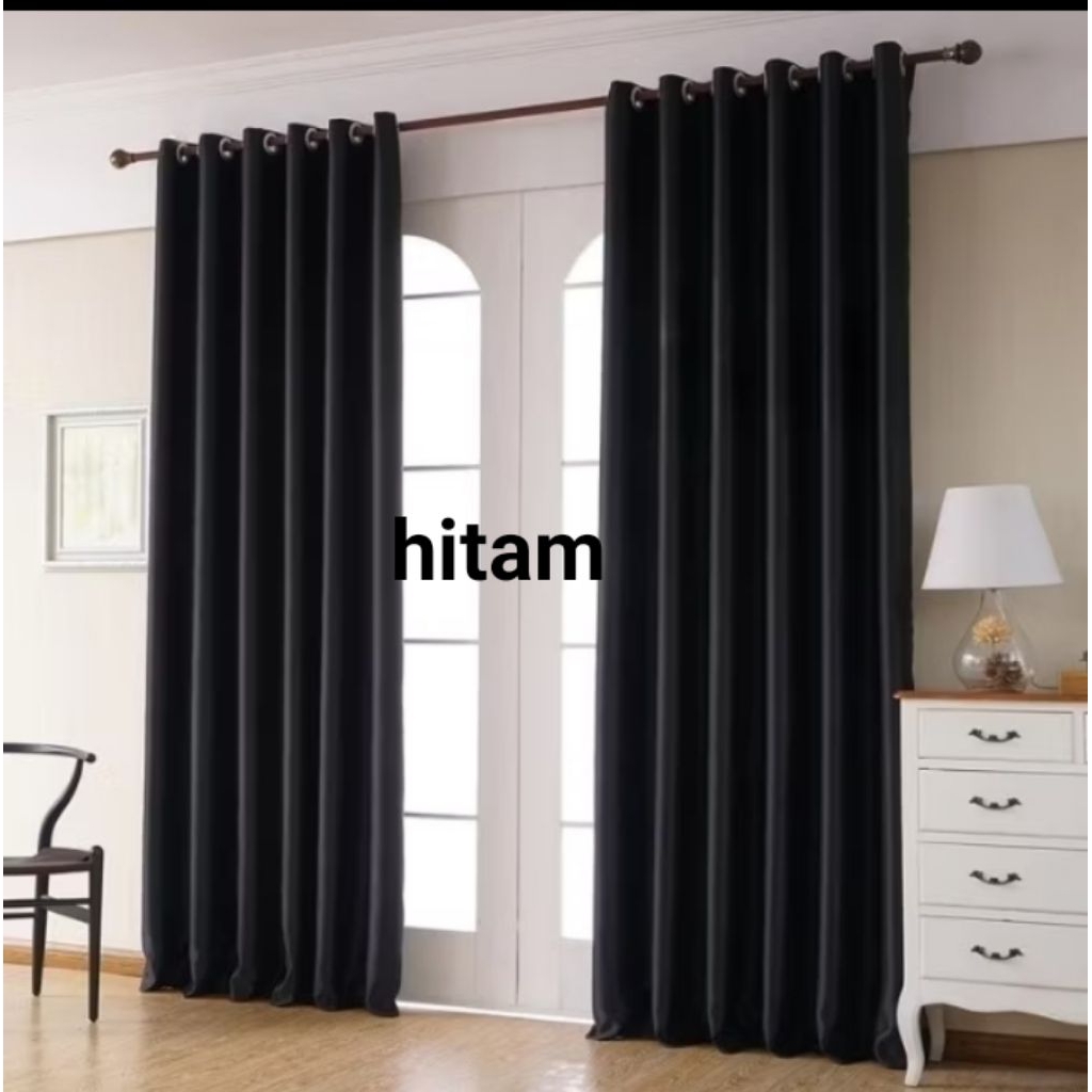 Gorden pintu gorden jendela gorden model smokring minimalis