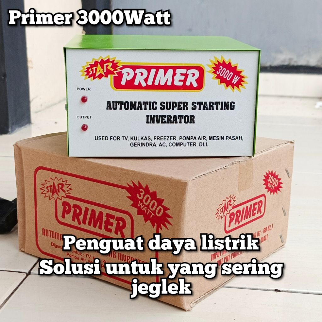 Penguat daya listrik Primer 3000Watt inverator 3000Wat primer anti jeglek Peralatan