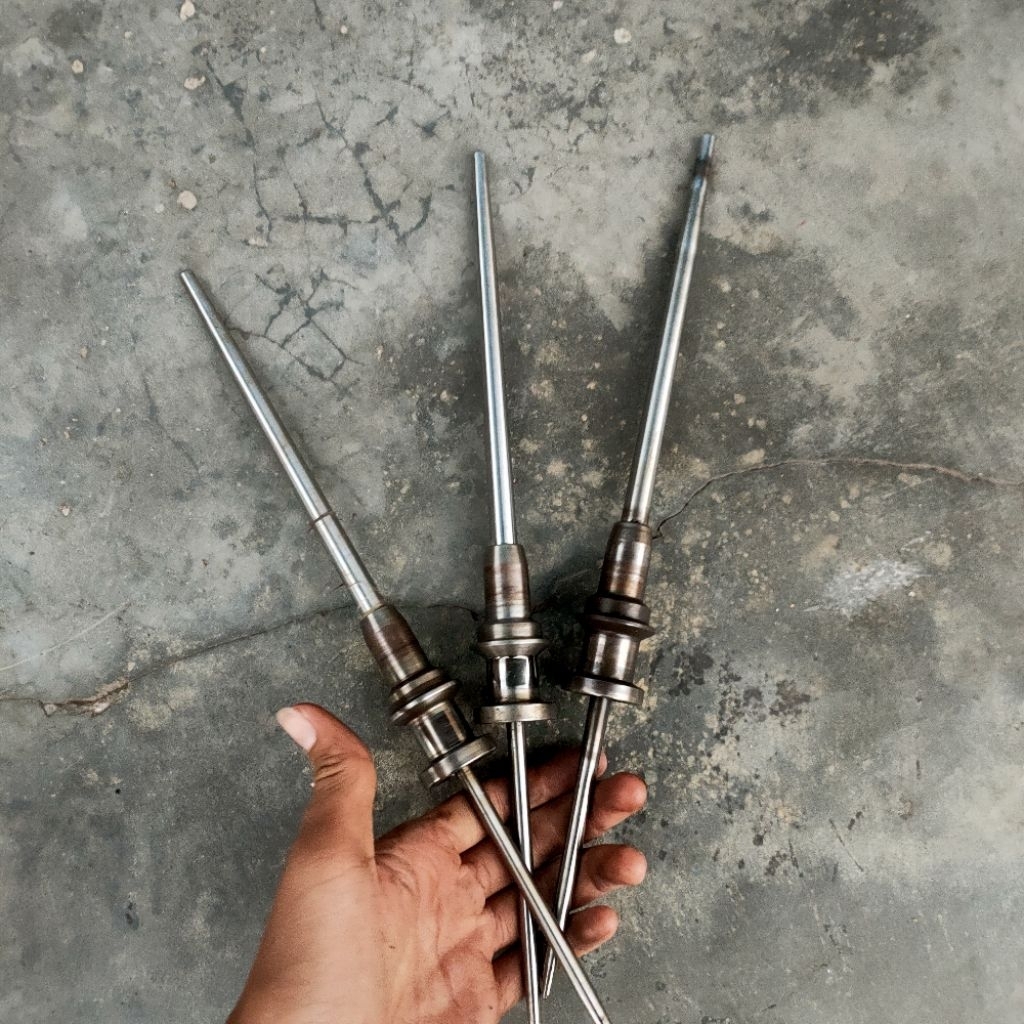 Spindel Asahan Pisau Stik Honing Stik Asah Tanpa Gagang