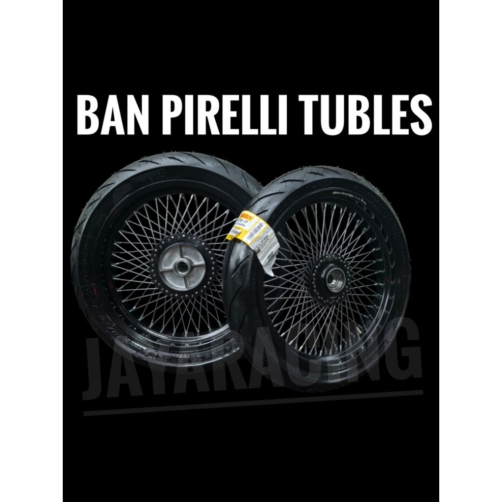 Velg custom ring 17 350 300 Ban pirelli 130 110 17