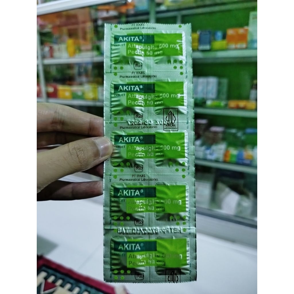 AKITA TABLET (obat diare, mencret, sakit perut, mules)