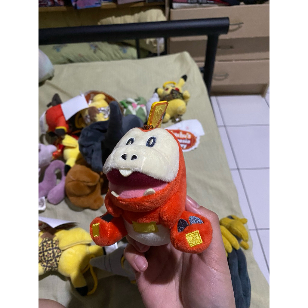 fuecoco hogeta plush san ei original pokemon boneka