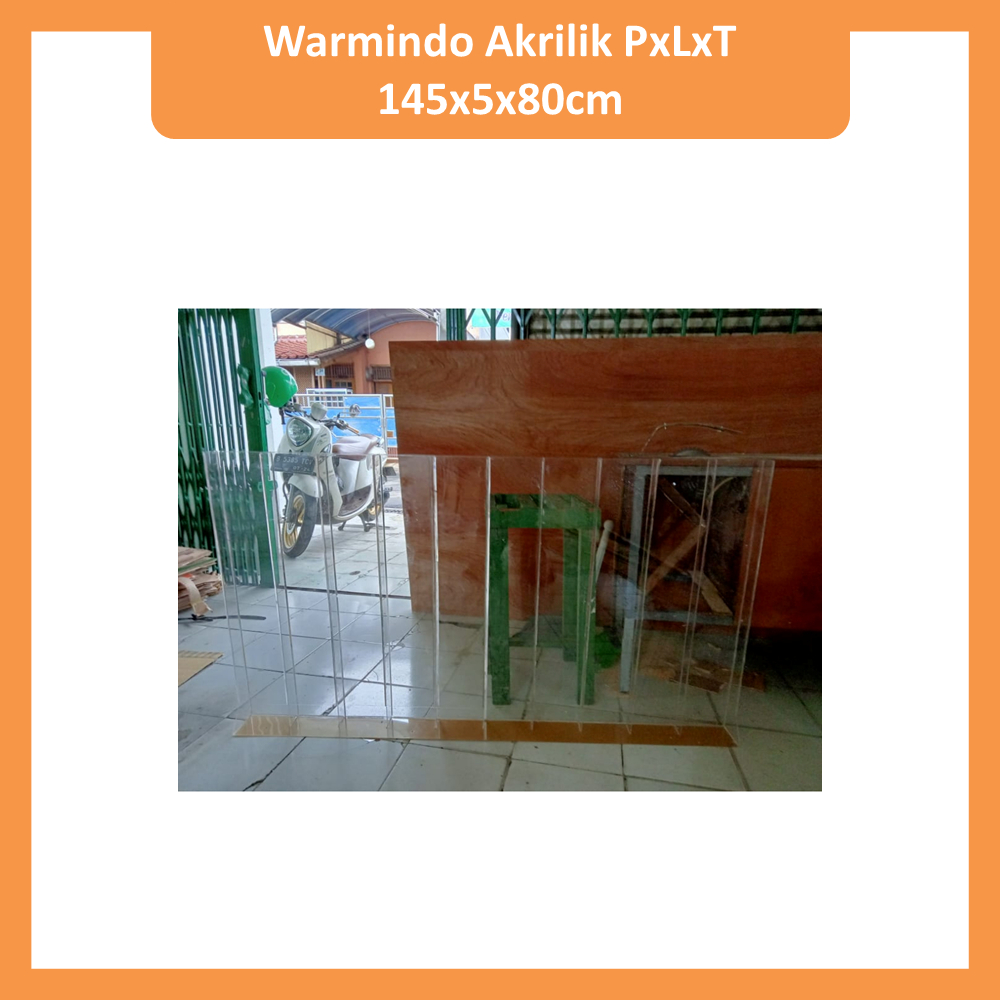 Warmindo Akrilik PxLxT 145x5x80cm