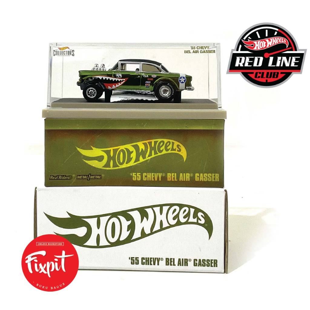hot wheels rlc 55 chevy bel air gasser flying tiger