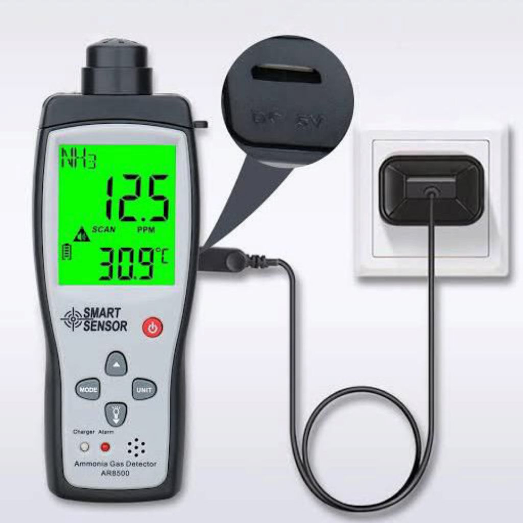 AR8500 Ammonia Gas Detector Smart Sensor Amonia Tester AR-8500 NH3