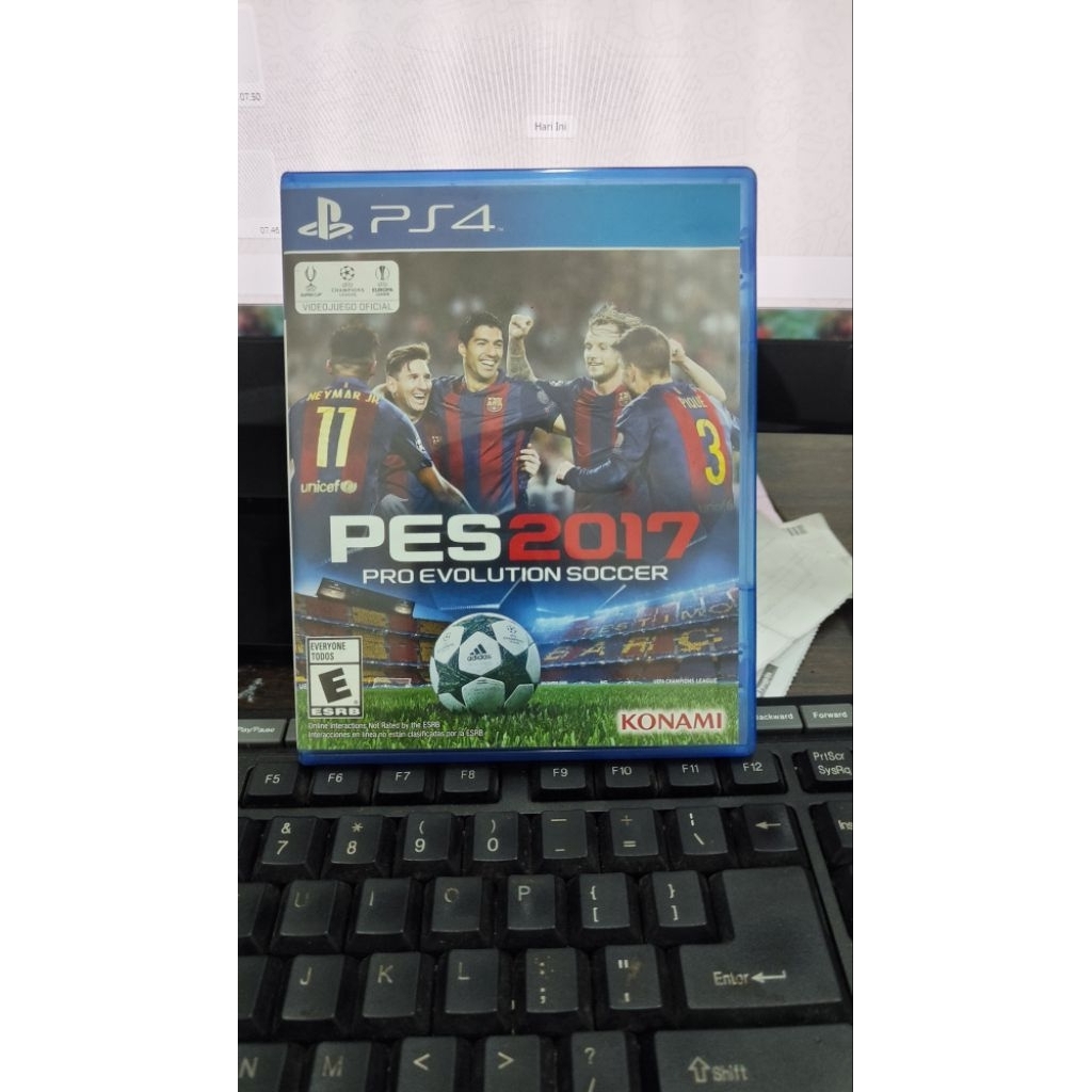 BD pes 2017 PS 4