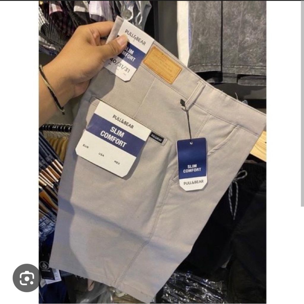 New - Celana Pendek Chino Pull And Bear Pria Celana Pendek Pull And Bear