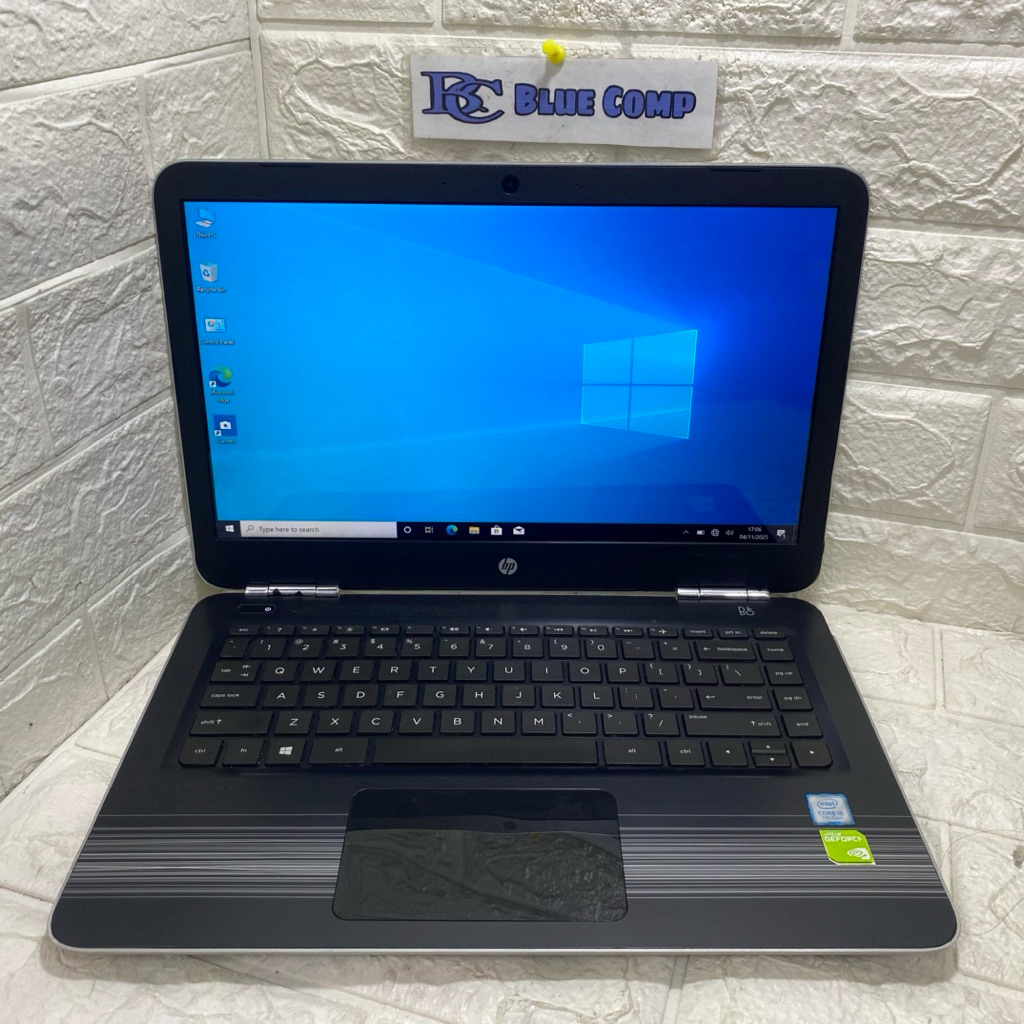 Laptop Gaming murah HP Core i5 Gen 7 VGA Nvidia Ram 16 GB SSD 256GB Cocok untuk Desain Gaming Coding