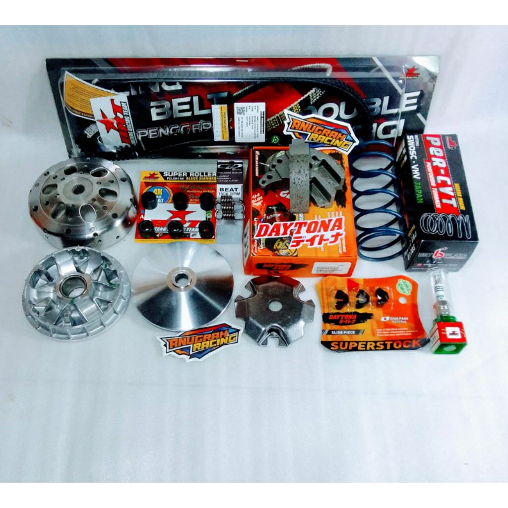 FULL UPGRADE CVT KIRIAN KOJ BEAT DELUXE GENIO BEAT STREET LED SCOOPY NEW 2021 MANGKOK GANDA CUSTOM B