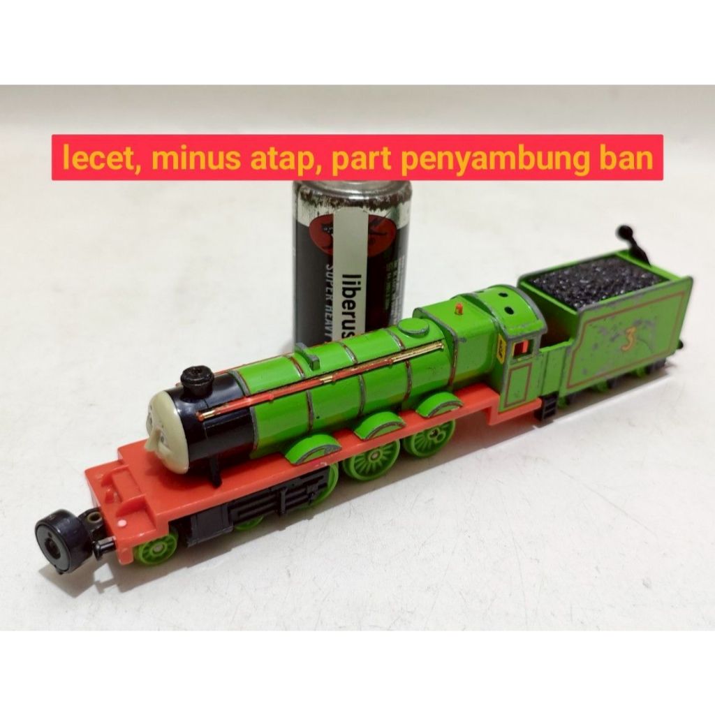 Minus Rare vintage bandai diecast Thomas & friends henry plarail shinkansen train miniature characte