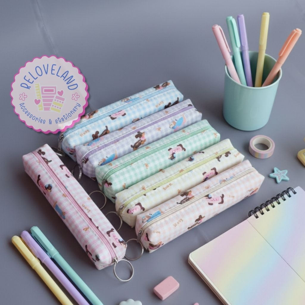 tempat pensil aesthetic | aesthetic pencil case | tempat pensil shabby | tempat pensil dewasa | kota