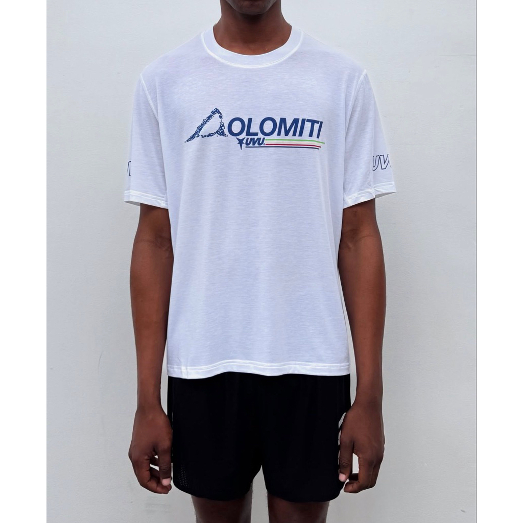 uvu dolomiti t shirt white