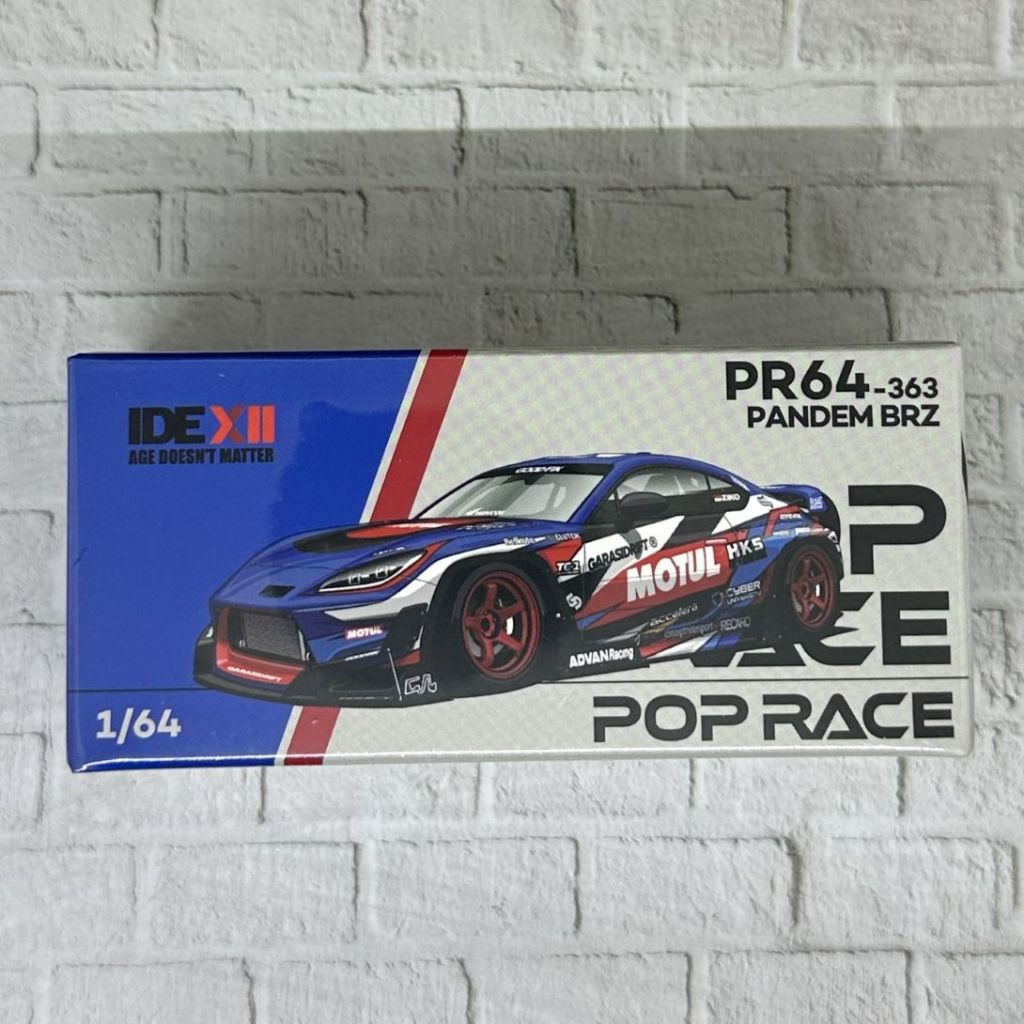 POP RACE Pandem BRZ Garasi Drift BRZIKO - Edisi Khusus INDONESIA DIECAST EXPO (IDE XII) 2025 LIMITED