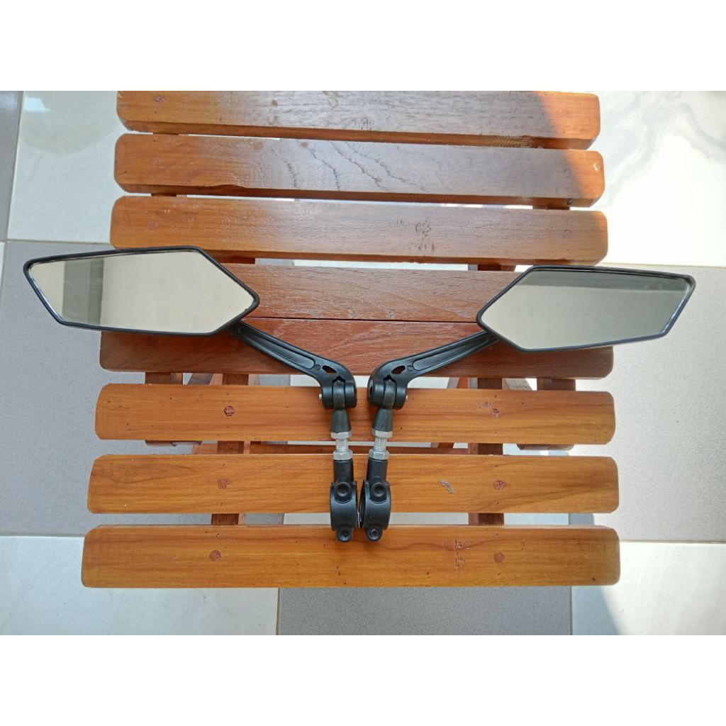 Kaca Spion Sepeda MTB Lipat BMX Blindspot Rearview