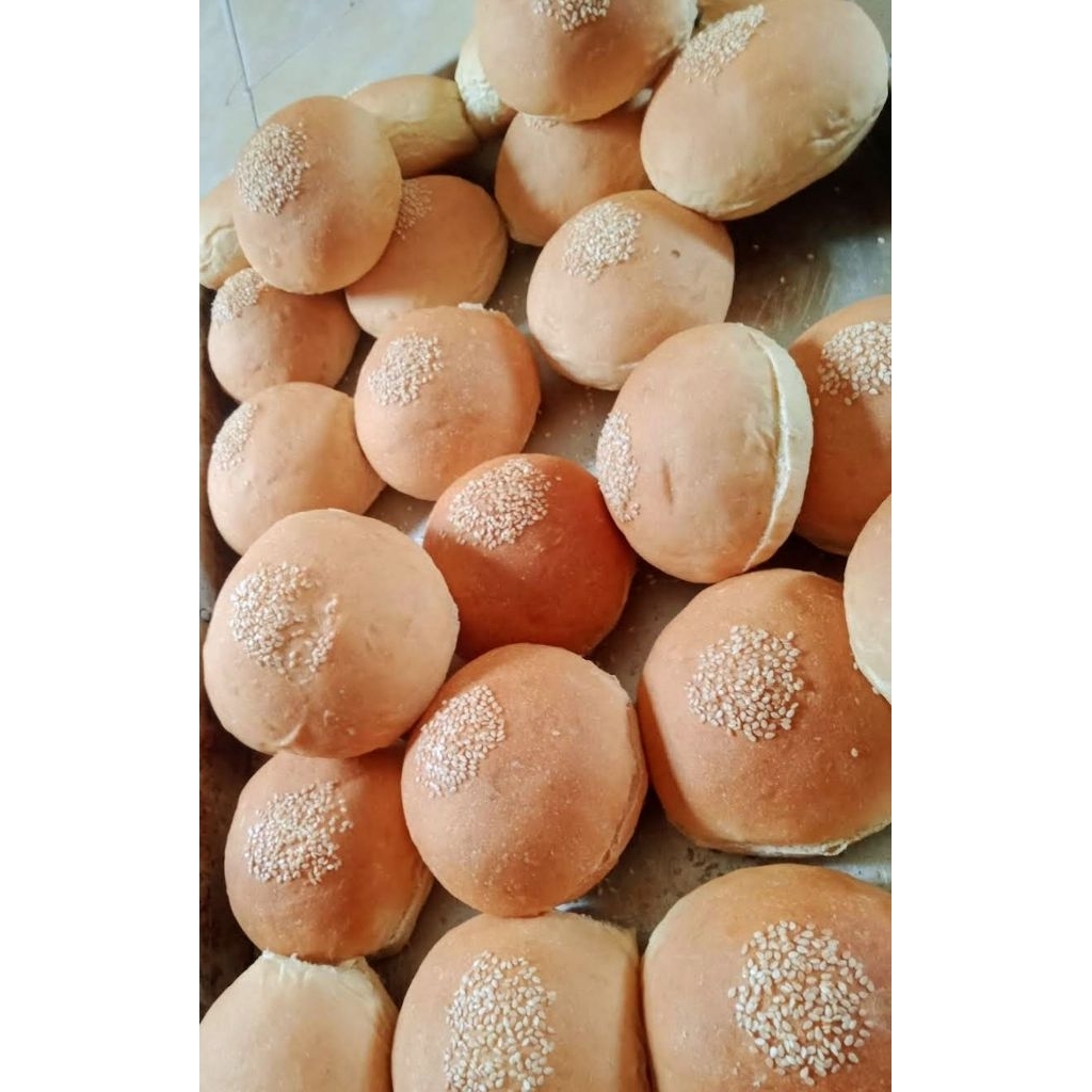 ROTI BURGER HALAL MALANG 16k isi 6 Setiap Hari Buka