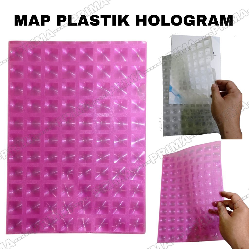 MAP L / MAP PLASTIK HOLOGRAM A4
