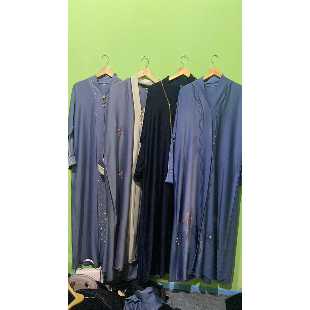 Abaya Original Arab Saudi Free Hijab