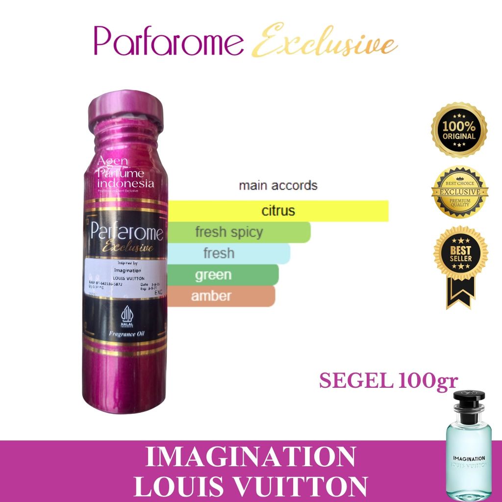L|V IMAGINATION FOR MEN By PARFAROME EXCLUSIVE Segel 100gr