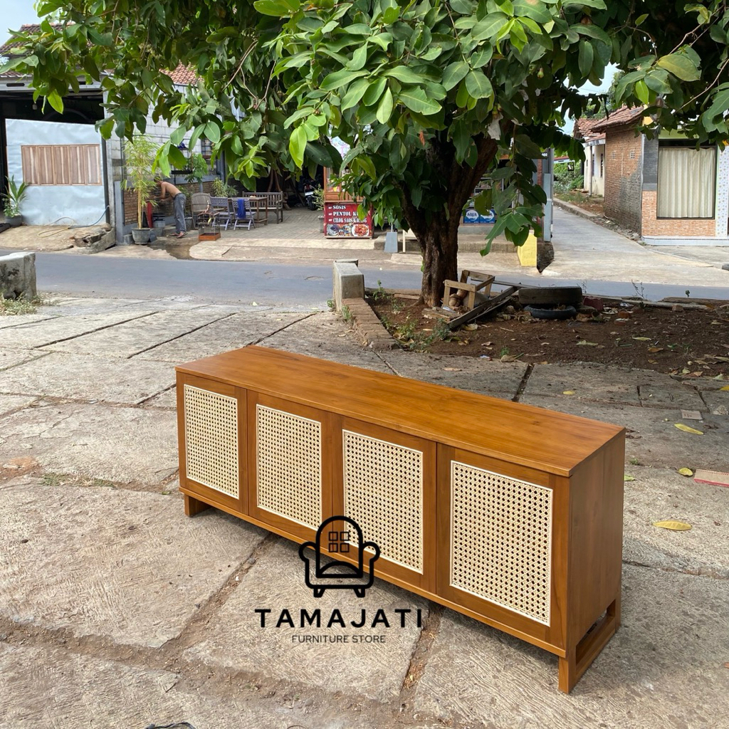 Buffet tv minimalis buffet jati buffet rottan