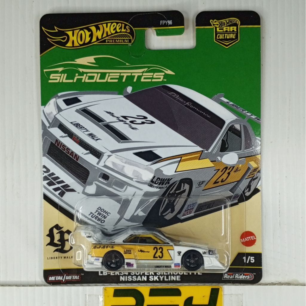 Hotwheels Premium LB ER34 Super Nissan Skyline